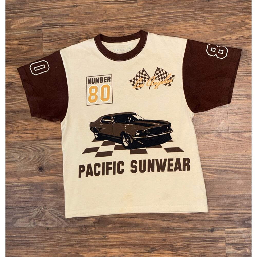 Pacsun Number 80 Los Angeles Graphic T Mens Size Medium